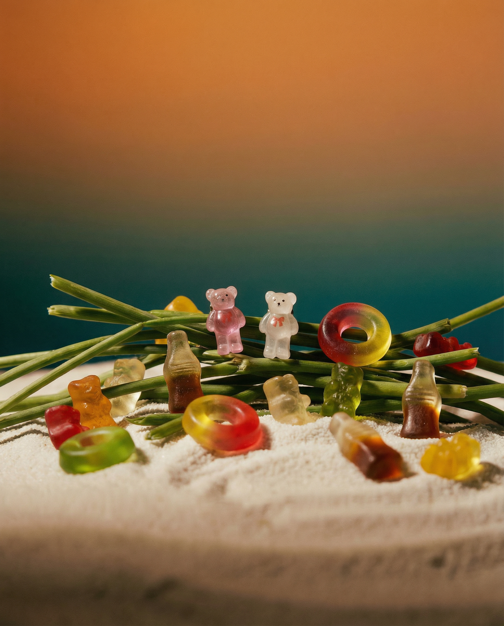 Jelly Bear Piercing (White)