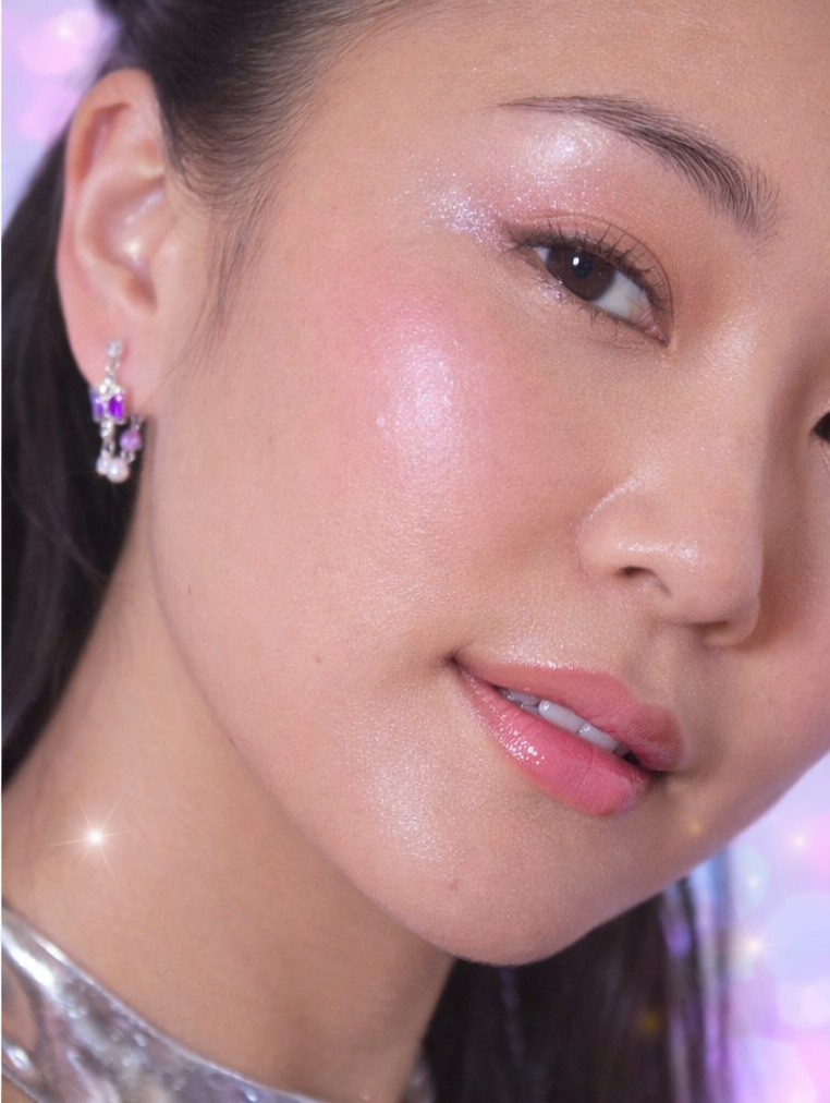 Violet Static Butterfly